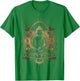 Golden Buddha Yoga Meditation Spiritual in Nature T-Shirt - T-Shirt | Irish Green