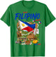 Filipino Roots Idea Filipiniana Philippines Themed T-Shirt - T-Shirt | Irish Green