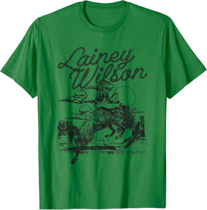 Lainey Wilson - Horse T-Shirt - T-Shirt | Irish Green