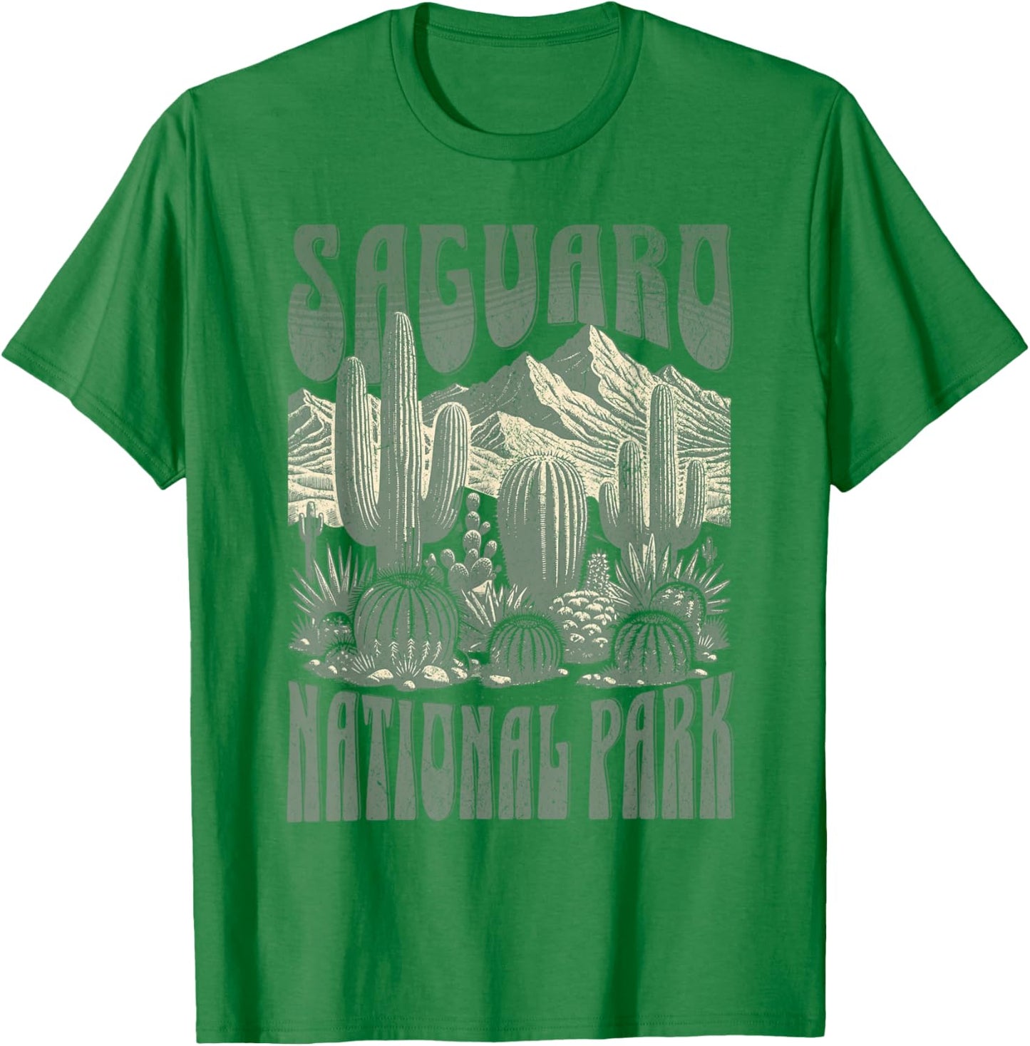 Saguaro National Park T-Shirt - T-Shirt | Irish Green