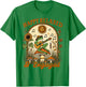 Behavior Analyst ABA Frog Mushroom Happy Relaxed & Engaged T-Shirt - T-Shirt | Irish Green