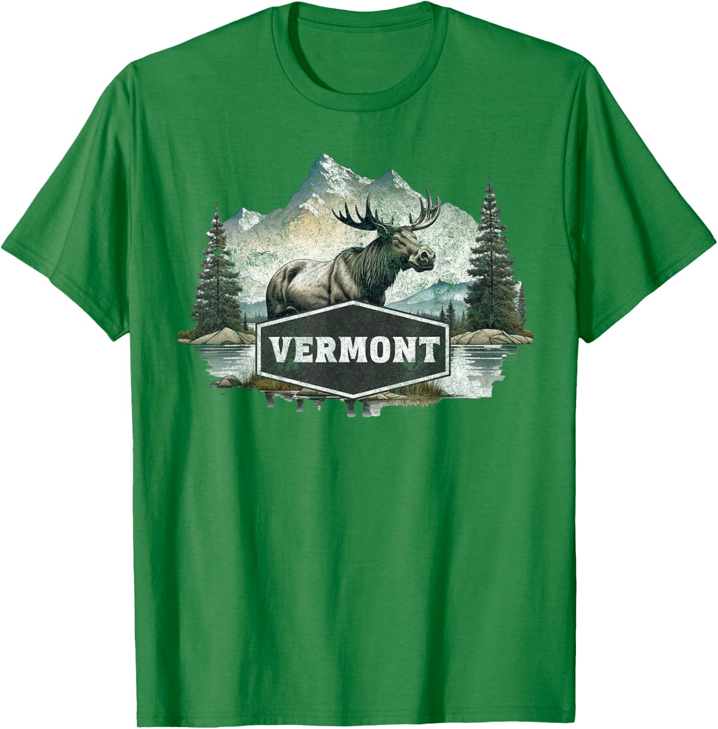 Vermont T-Shirt - T-Shirt | Irish Green