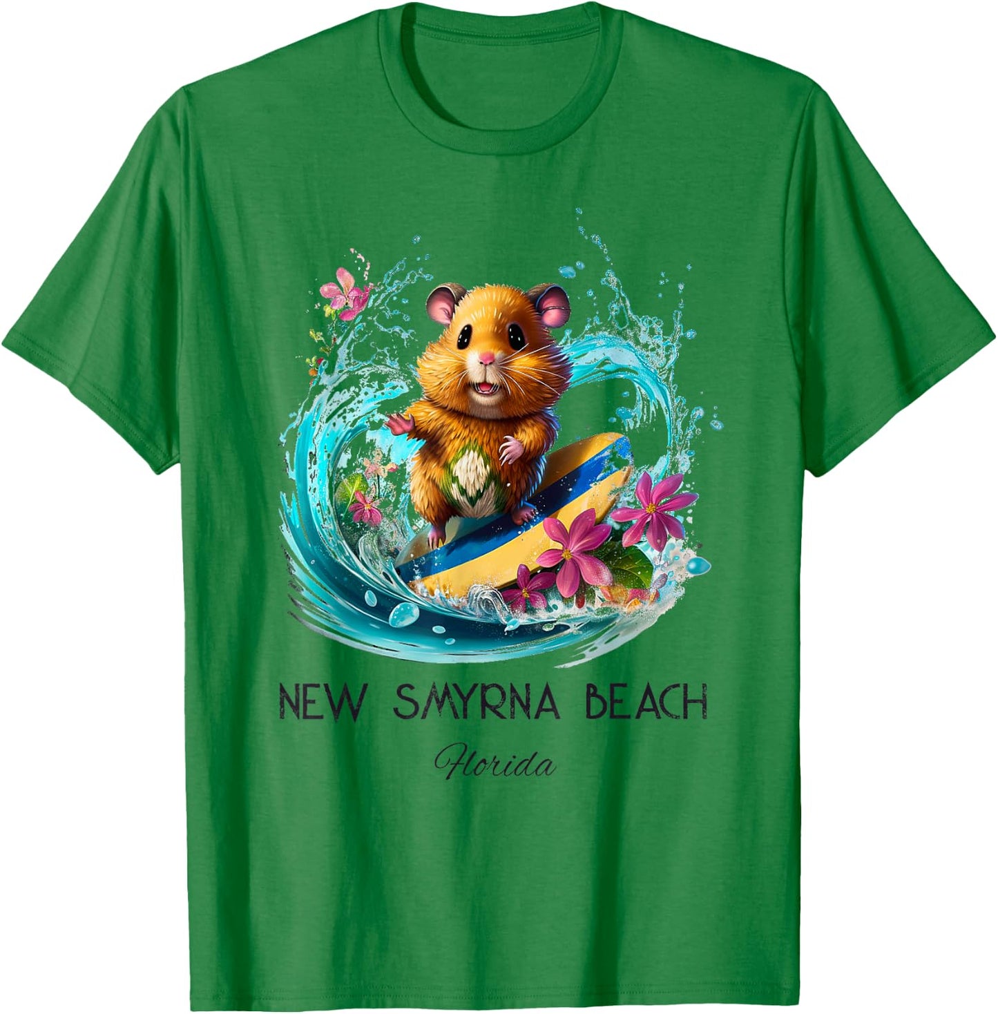 New Smyrna Beach Florida T-Shirt - T-Shirt | Irish Green