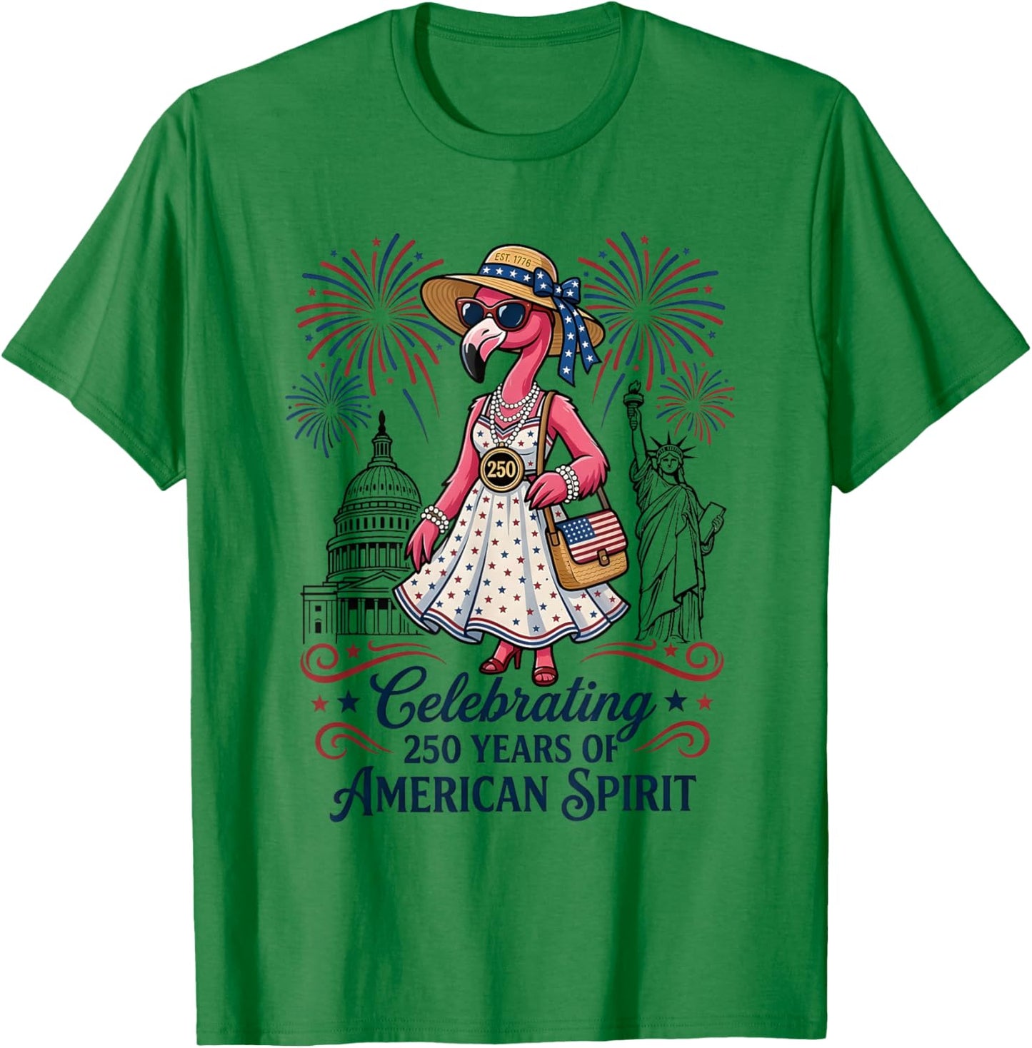 of American Spirit T-Shirt - T-Shirt | Irish Green