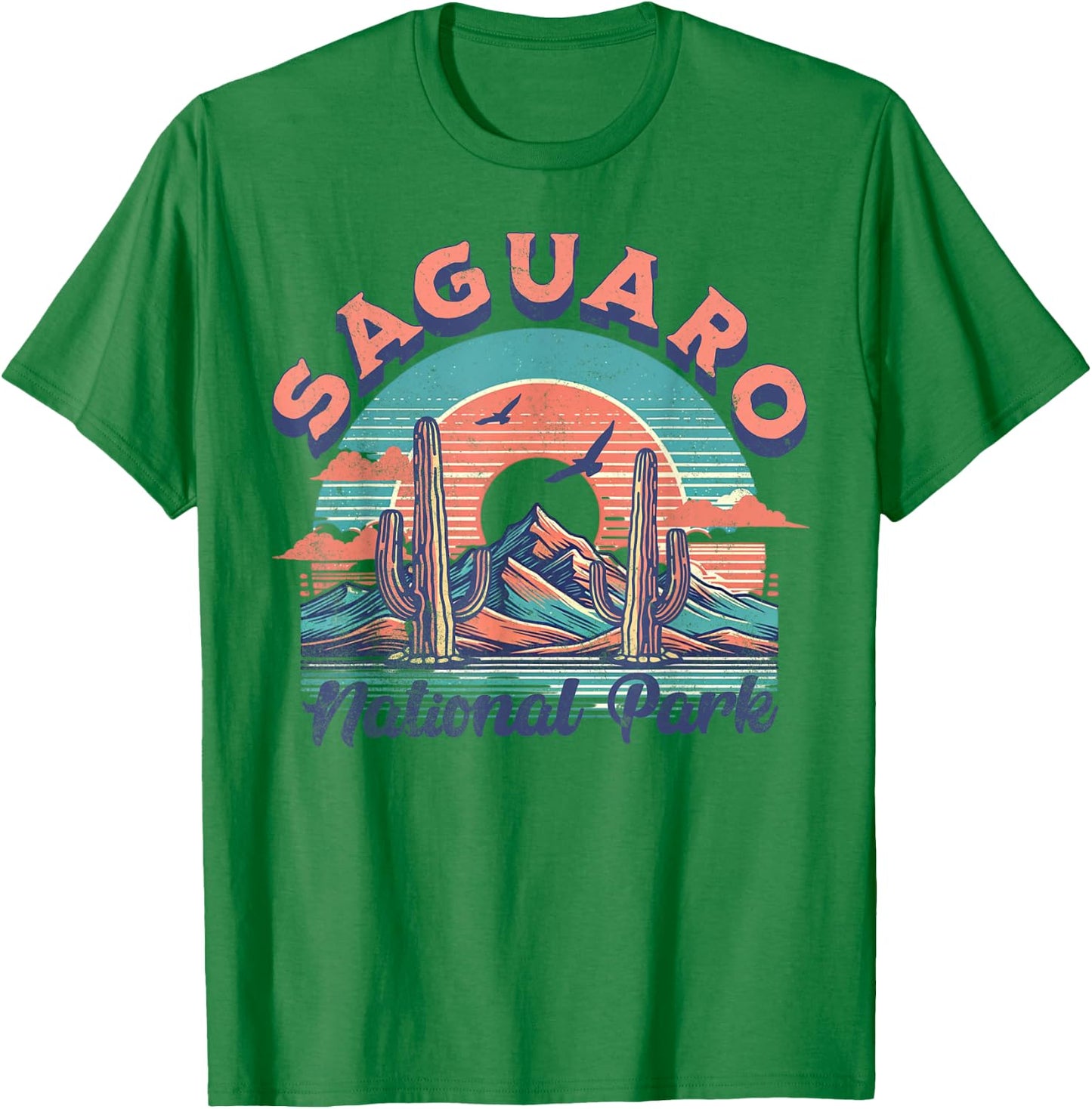 Saguaro National Park T-Shirt - T-Shirt | Irish Green