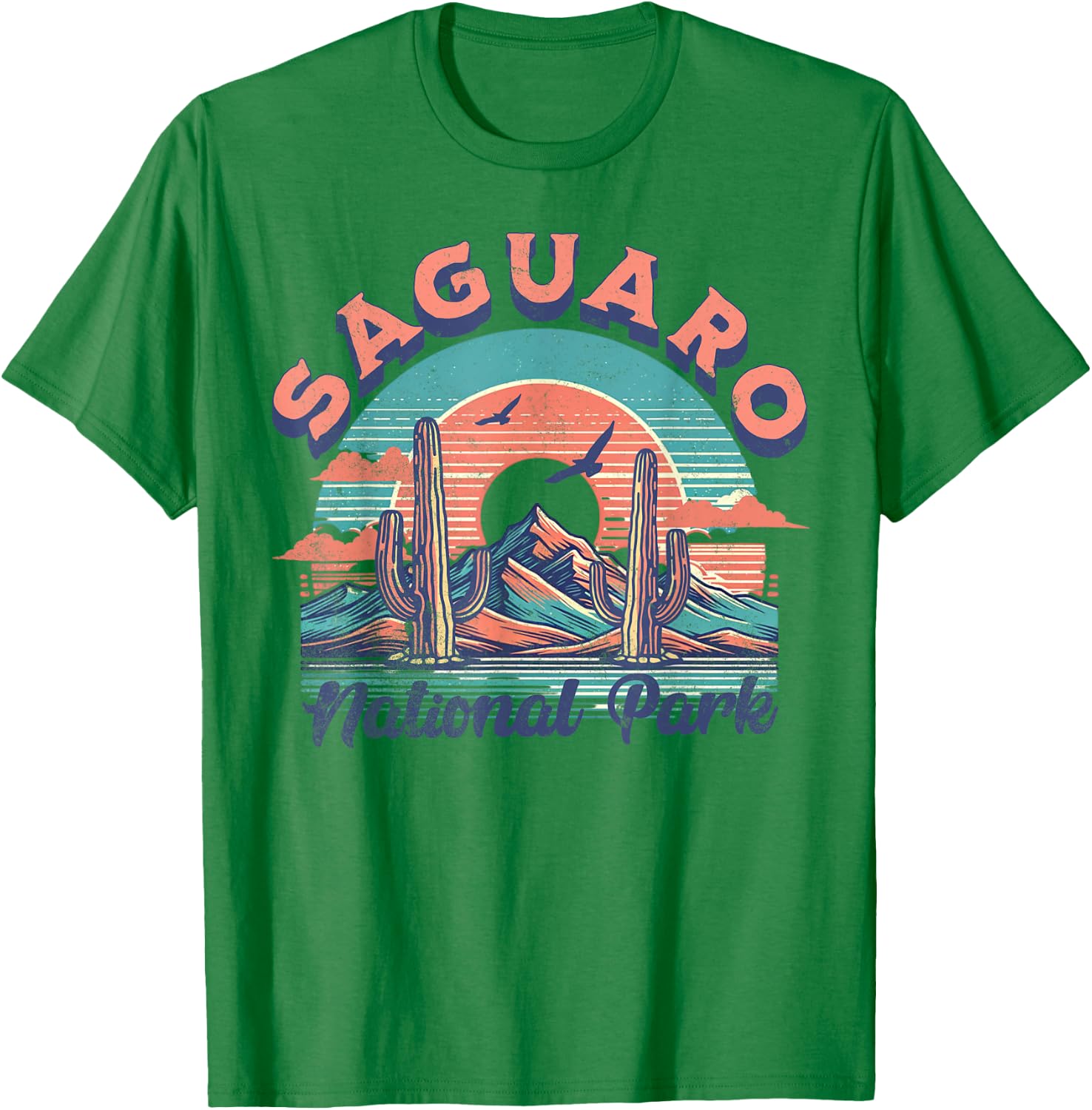 Saguaro National Park T-Shirt - T-Shirt | Irish Green