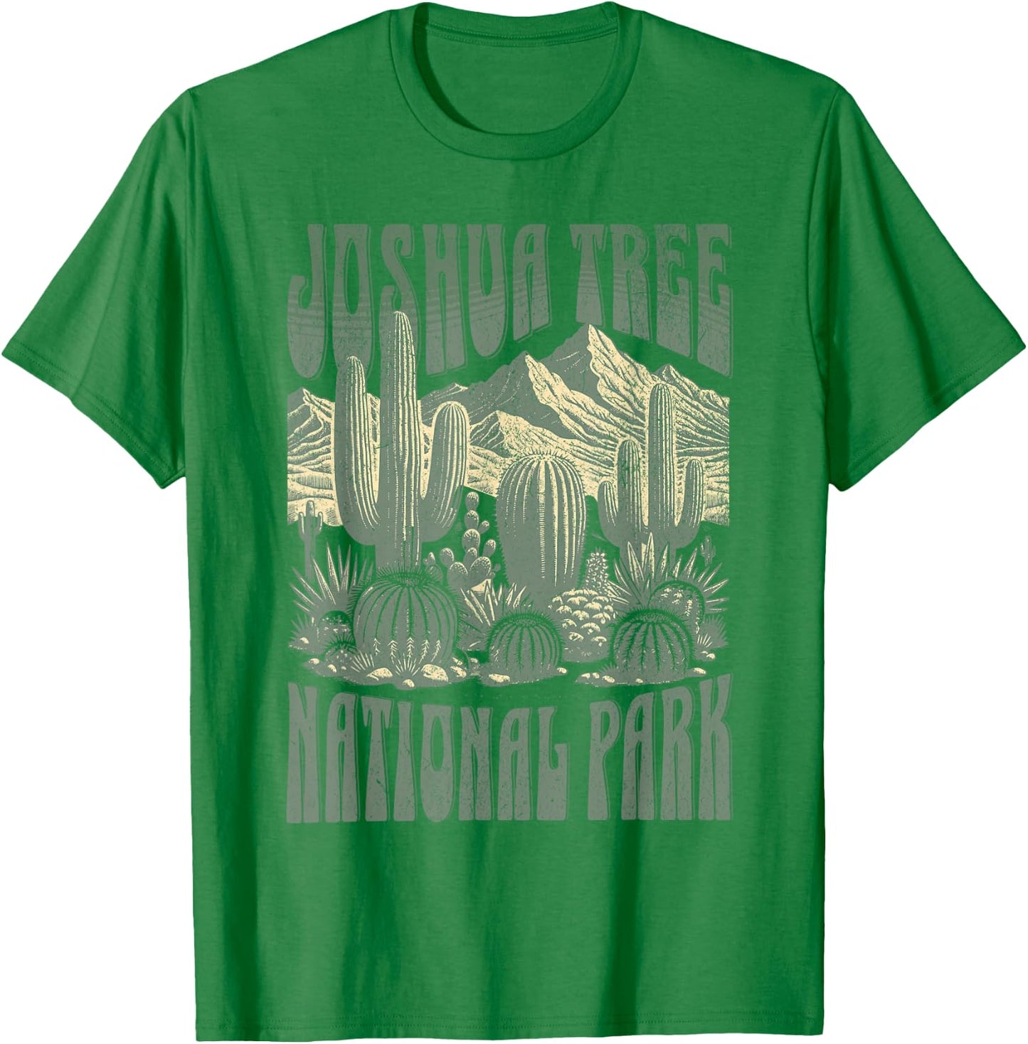 Joshua Tree National Park T-Shirt - T-Shirt | Irish Green