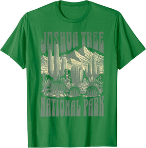 Joshua Tree National Park T-Shirt - T-Shirt | Irish Green