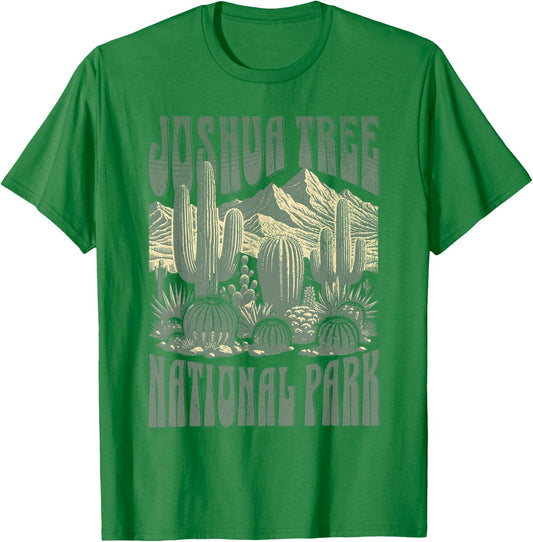 Joshua Tree National Park T-Shirt - T-Shirt | Irish Green