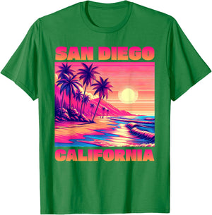 San Diego T-Shirt - T-Shirt | Irish Green