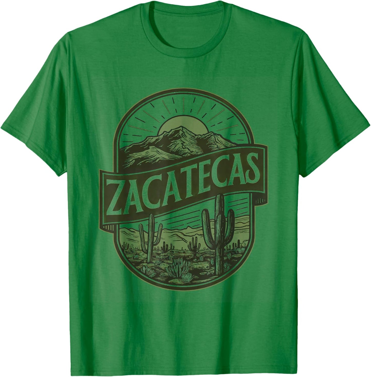 Zacatecas Mexico Souvenir T-Shirt - T-Shirt | Irish Green