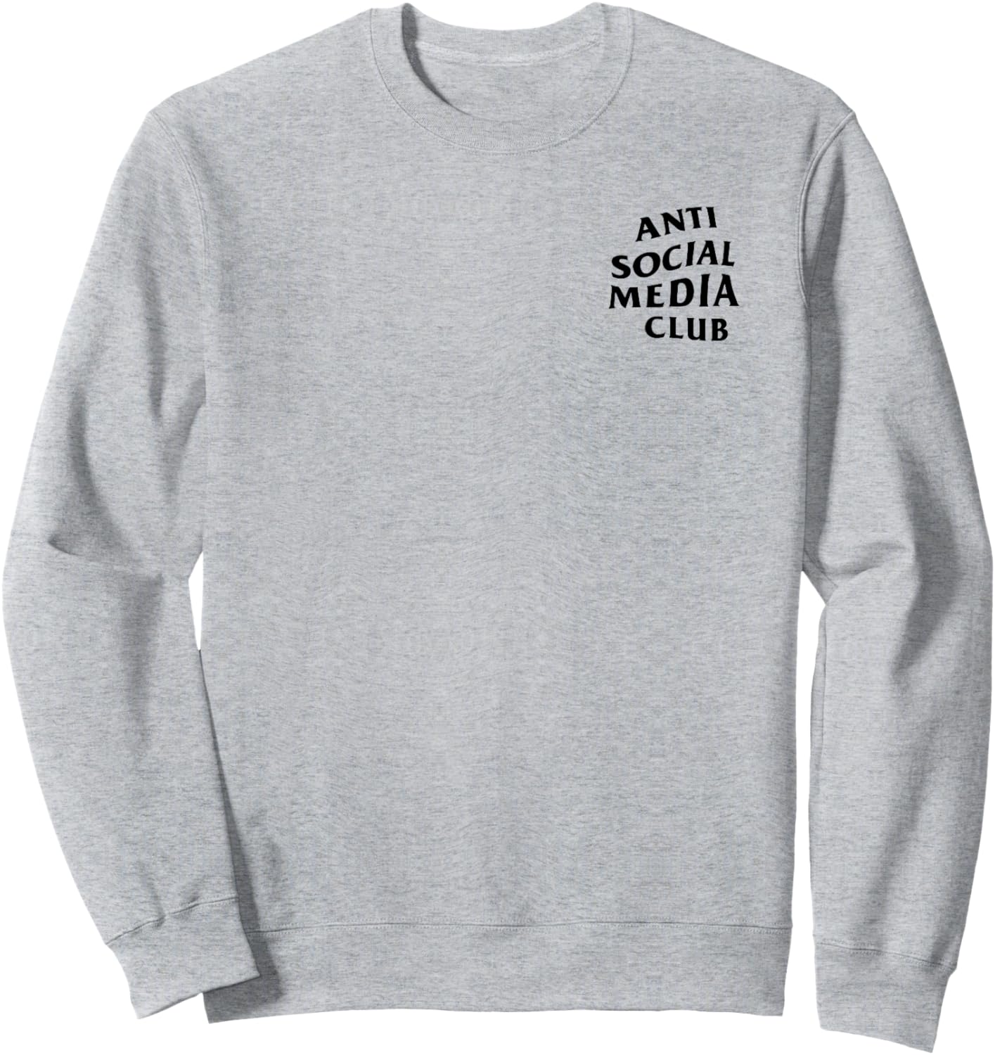 Anti Social Media Club Shirt Sweatshirt - Sweatshirt | Ash