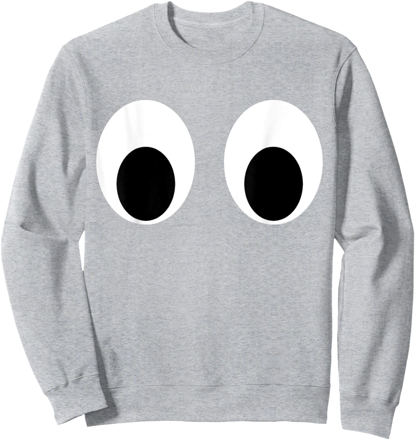 DIY Arcade Game Ghost Eyes Halloween Group Costume Sweatshirt - Sweatshirt | Ash