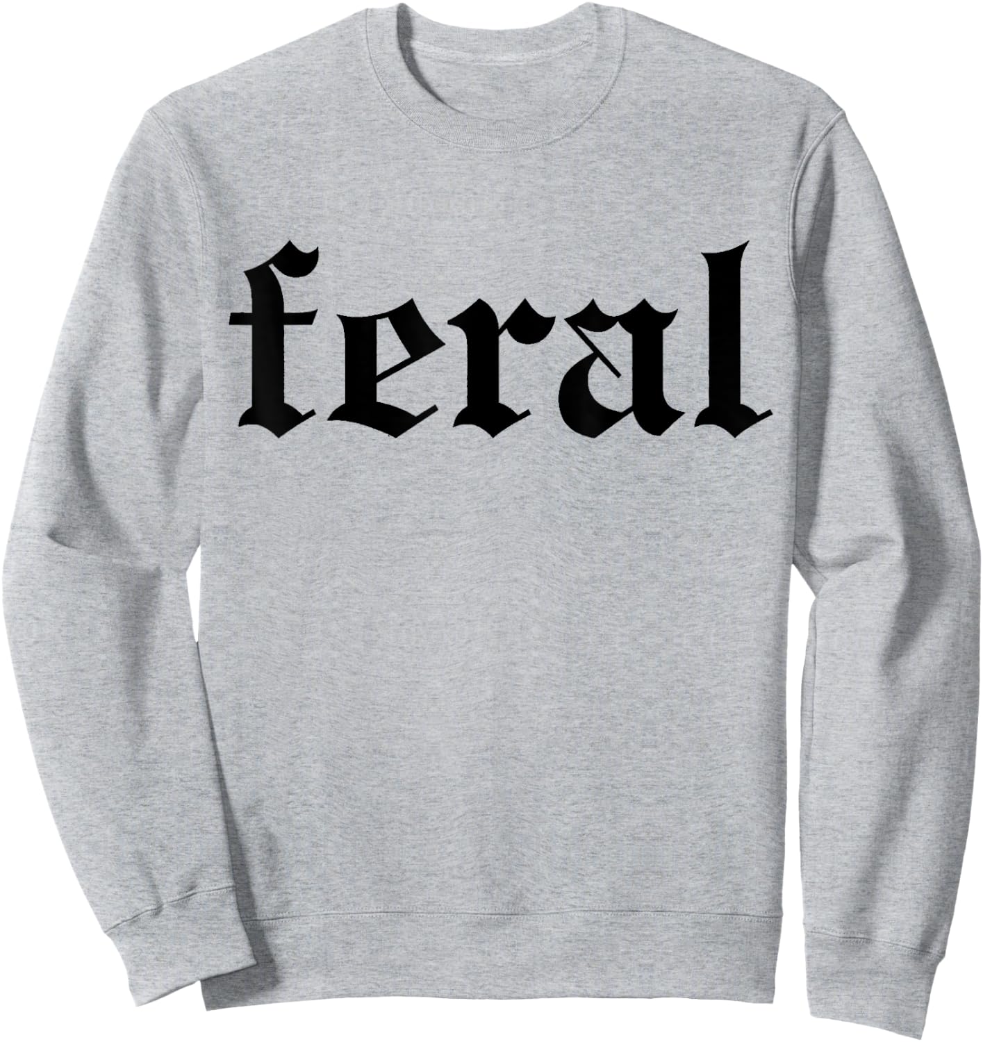 FERAL white Sweatshirt - Sweatshirt | Ash