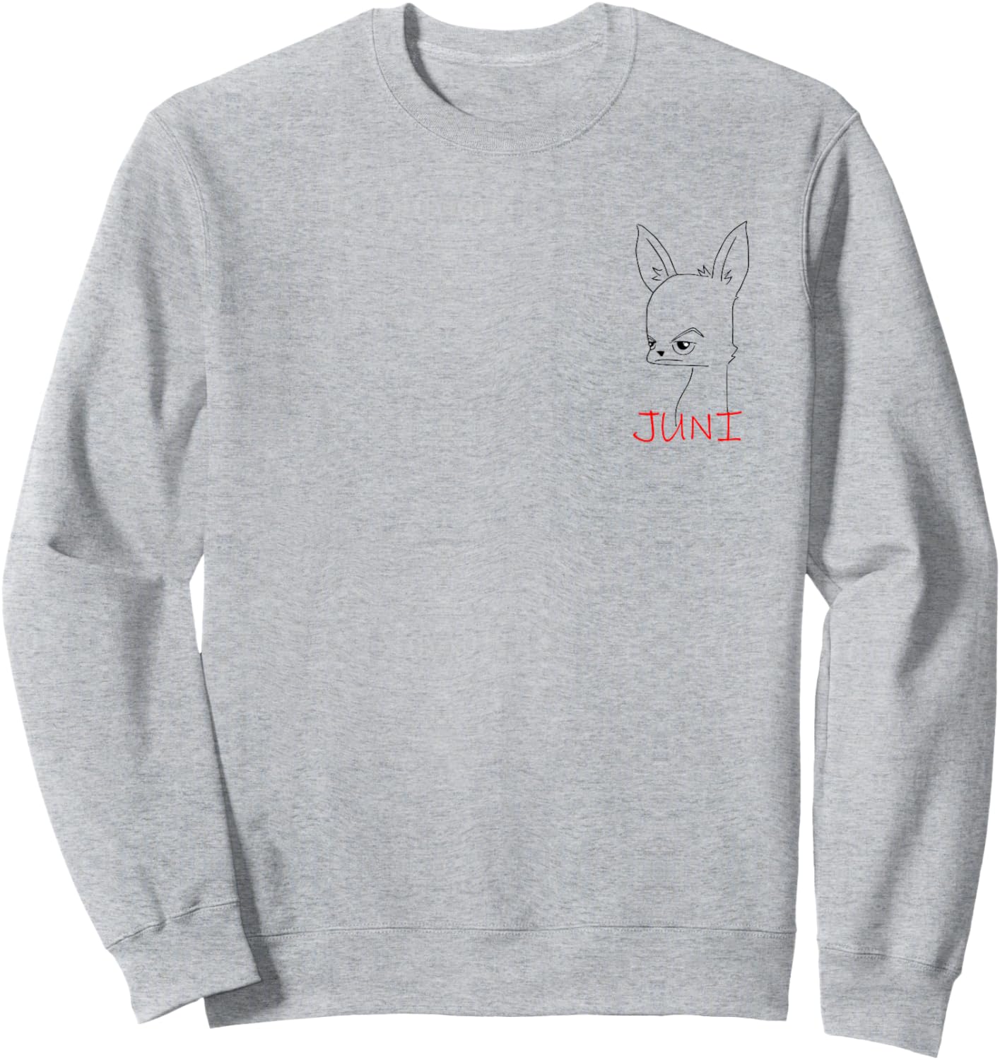 JUNI Desert Fox Sweatshirt - Sweatshirt | Ash
