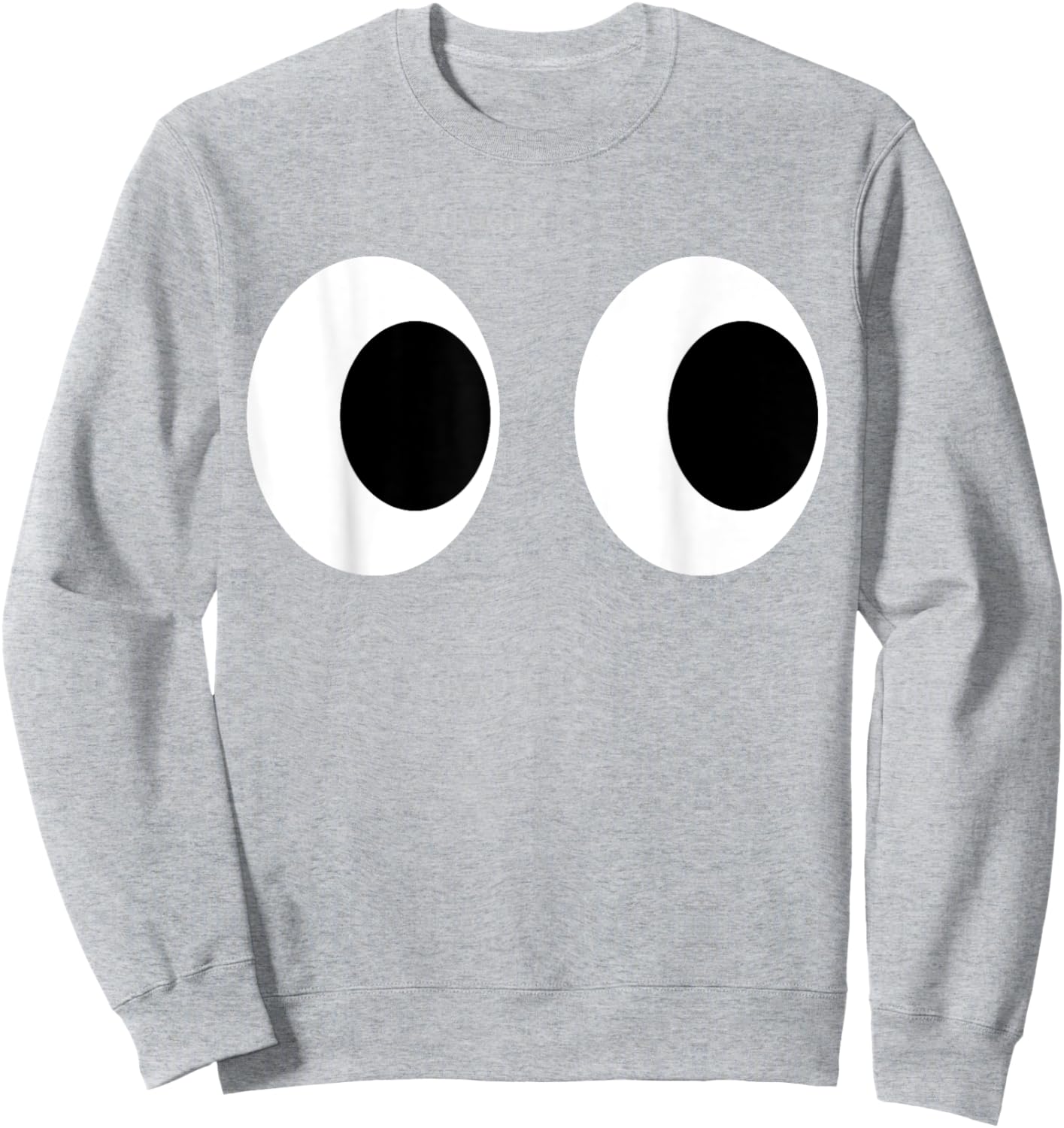 DIY Arcade Game Ghost Eyes Halloween Group Costume Sweatshirt - Sweatshirt | Ash