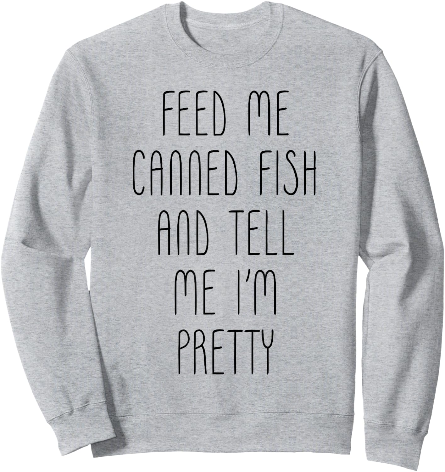 Canned Fish Sweatshirt - Sweatshirt | Ash