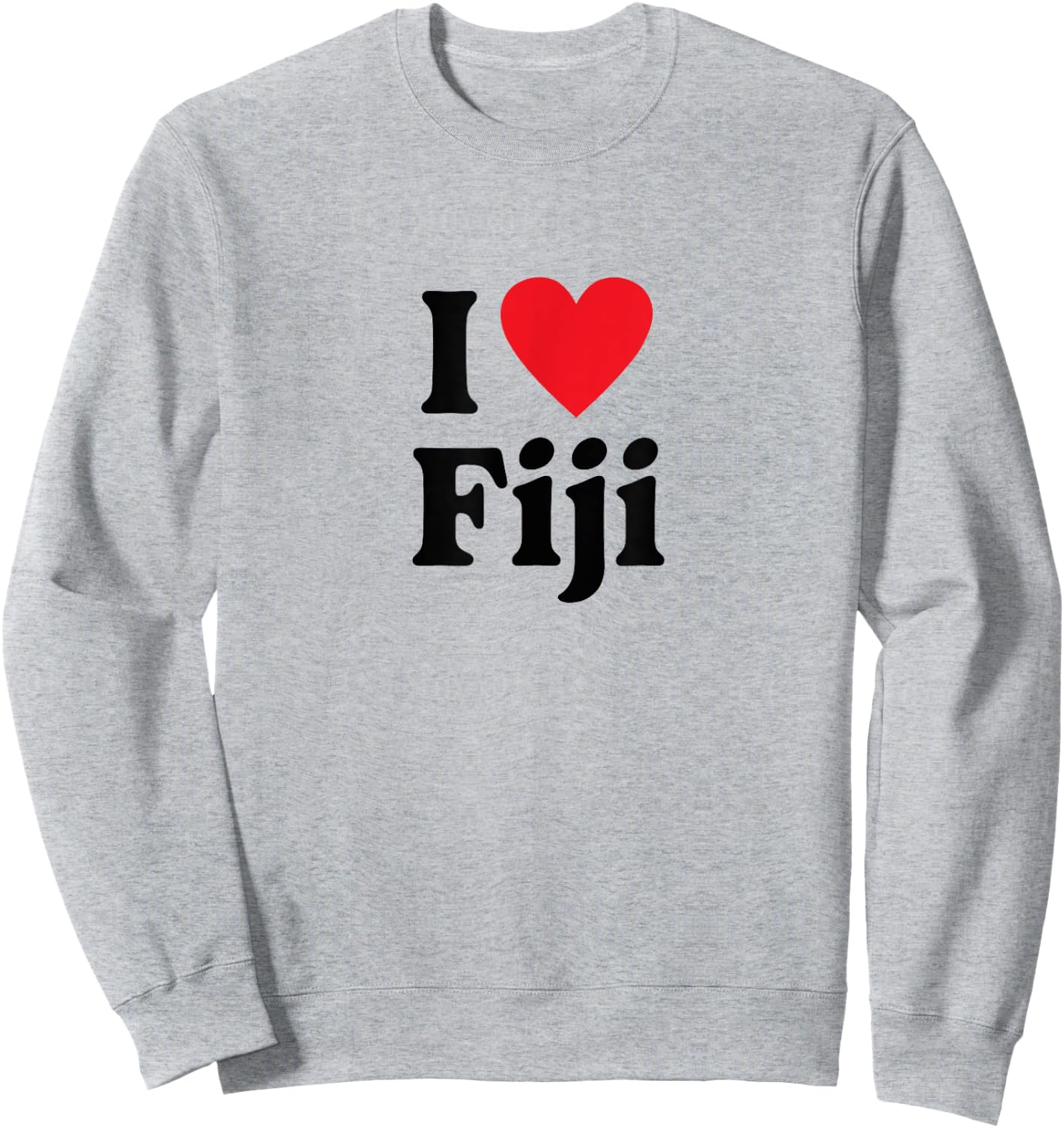 I love Fiji Sweatshirt - Sweatshirt | Ash