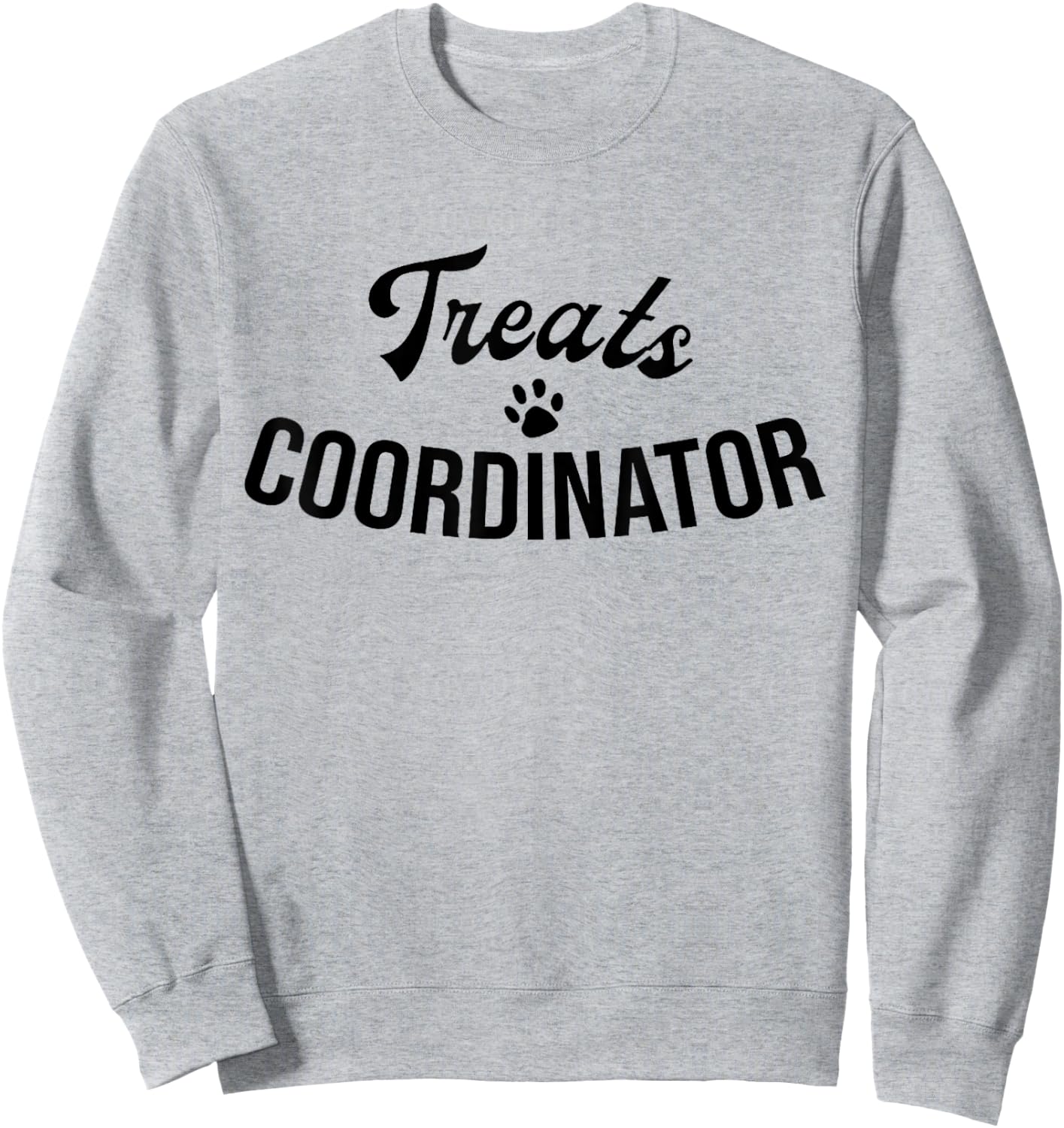 Unique Design Treats Coordinator Dog Lover Men Sweatshirt - Sweatshirt | Ash