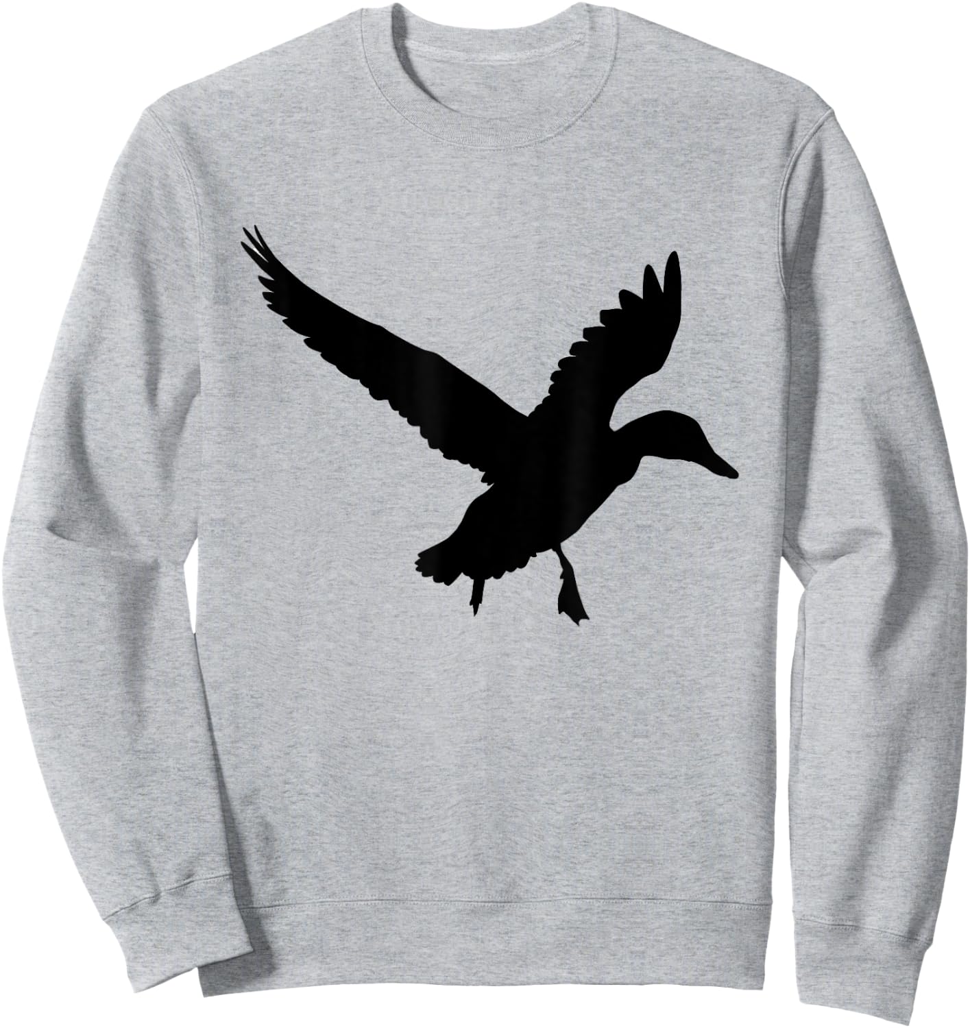 Duck Hunting Waterfowl Mallard Duck Hunter Duck Camo Sweatshirt - Sweatshirt | Ash