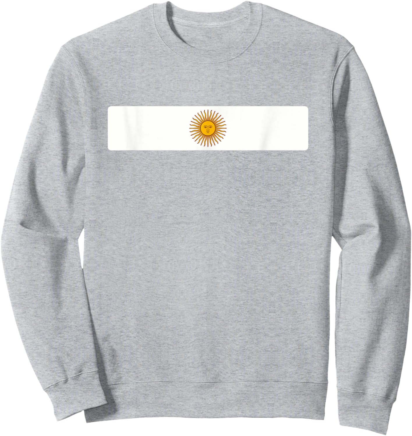 Argentine Flag of Argentina Souvenir Argentinian Women Men Sweatshirt - Sweatshirt | Ash