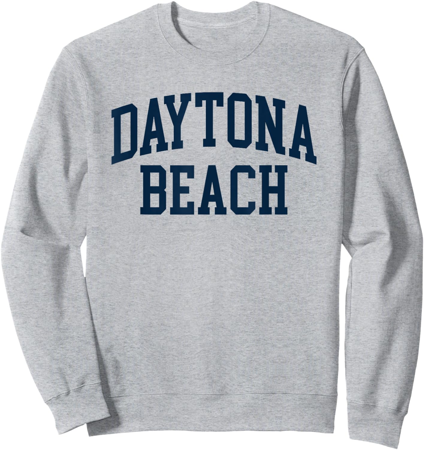 Daytona Beach Florida Souvenir Retro Preppy Throwback Men Women Kids Sweatshirt - Sweatshirt | Ash