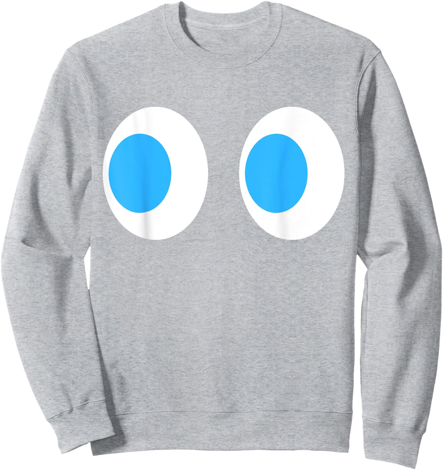 DIY Arcade Game Ghost Eyes Halloween Group Costume Sweatshirt - Sweatshirt | Ash