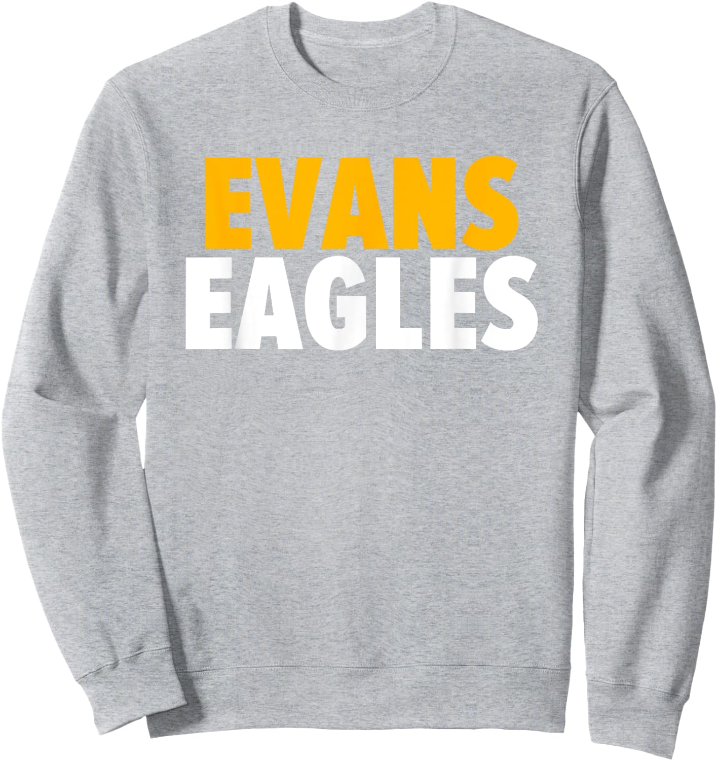 Evans Eagles Bold Sweatshirt - Sweatshirt | Ash