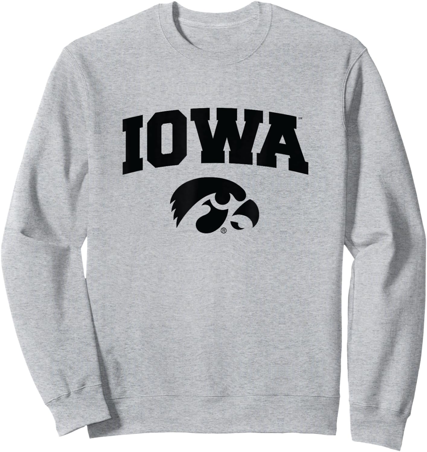 Iowa Hawkeyes | NCAA University of Official | OCIMPIO003 Sweatshirt - Sweatshirt | Ash