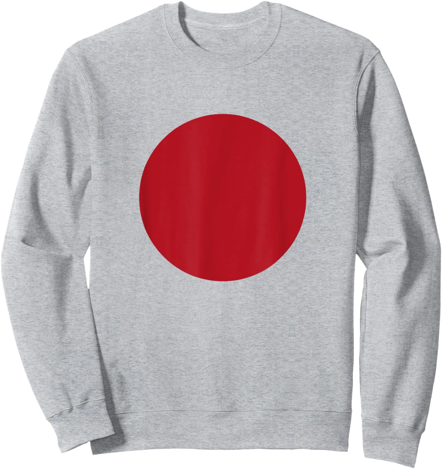Japan Country Flags of the World Red Circle Sweatshirt - Sweatshirt | Ash