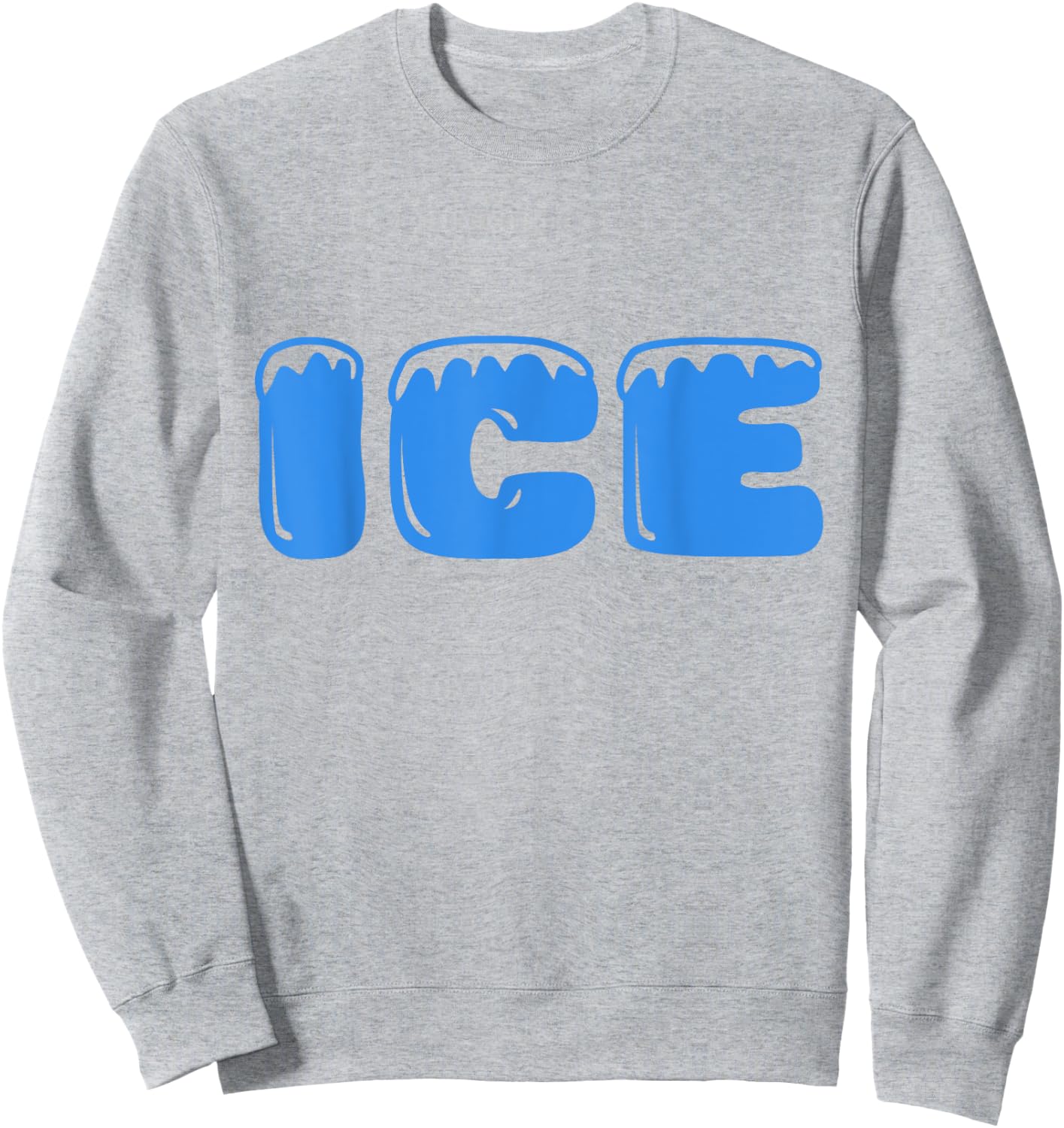 funny fire and ice halloween 2024 Costume Family Matching Sweatshirt - Sweatshirt | Ash