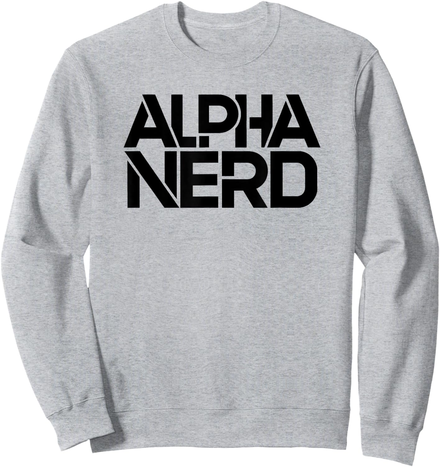 Alpha Nerd Sweatshirt - Sweatshirt | Ash