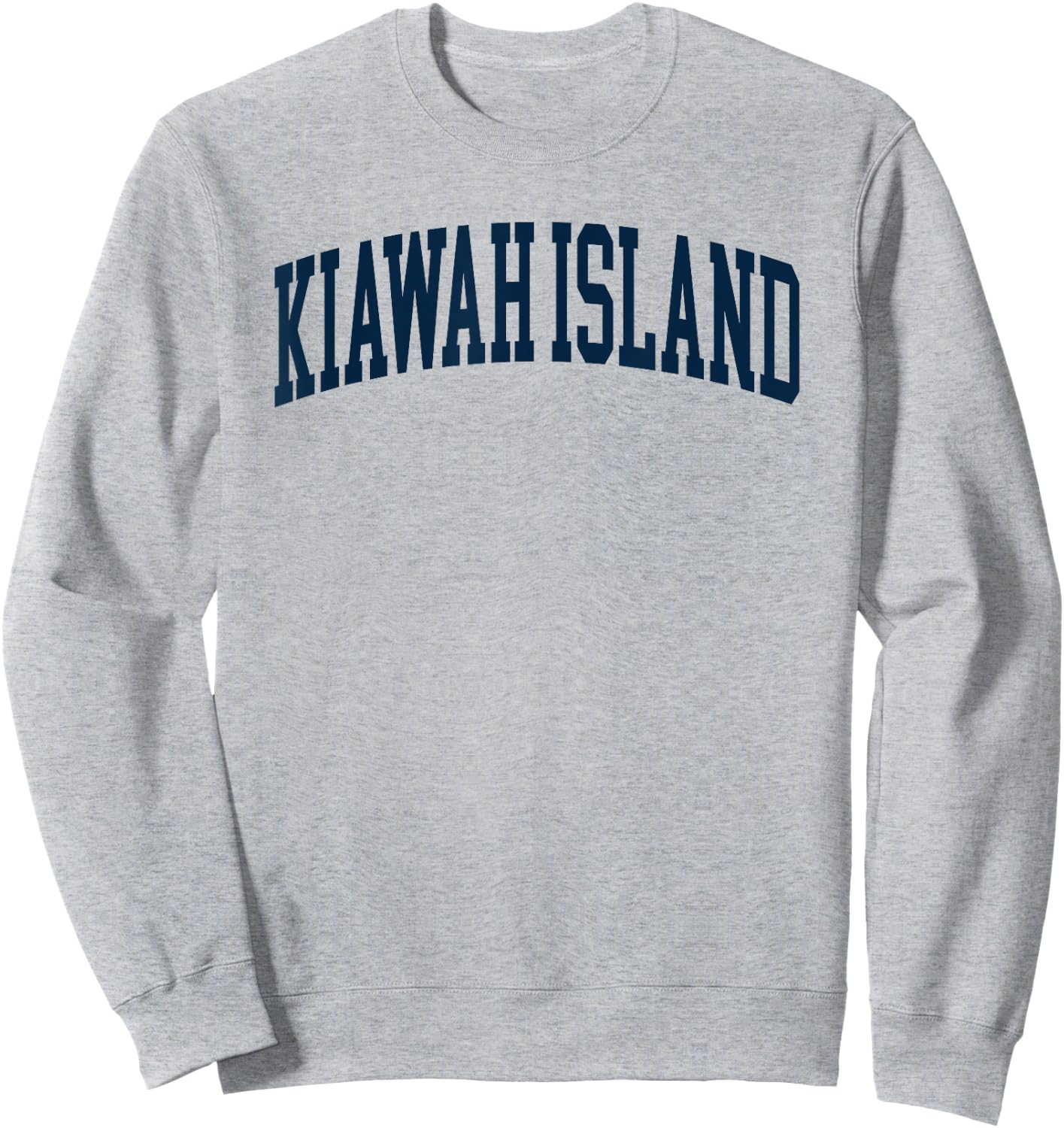 Kiawah Island South Carolina Souvenir Retro Preppy Throwback Sweatshirt - Sweatshirt | Ash