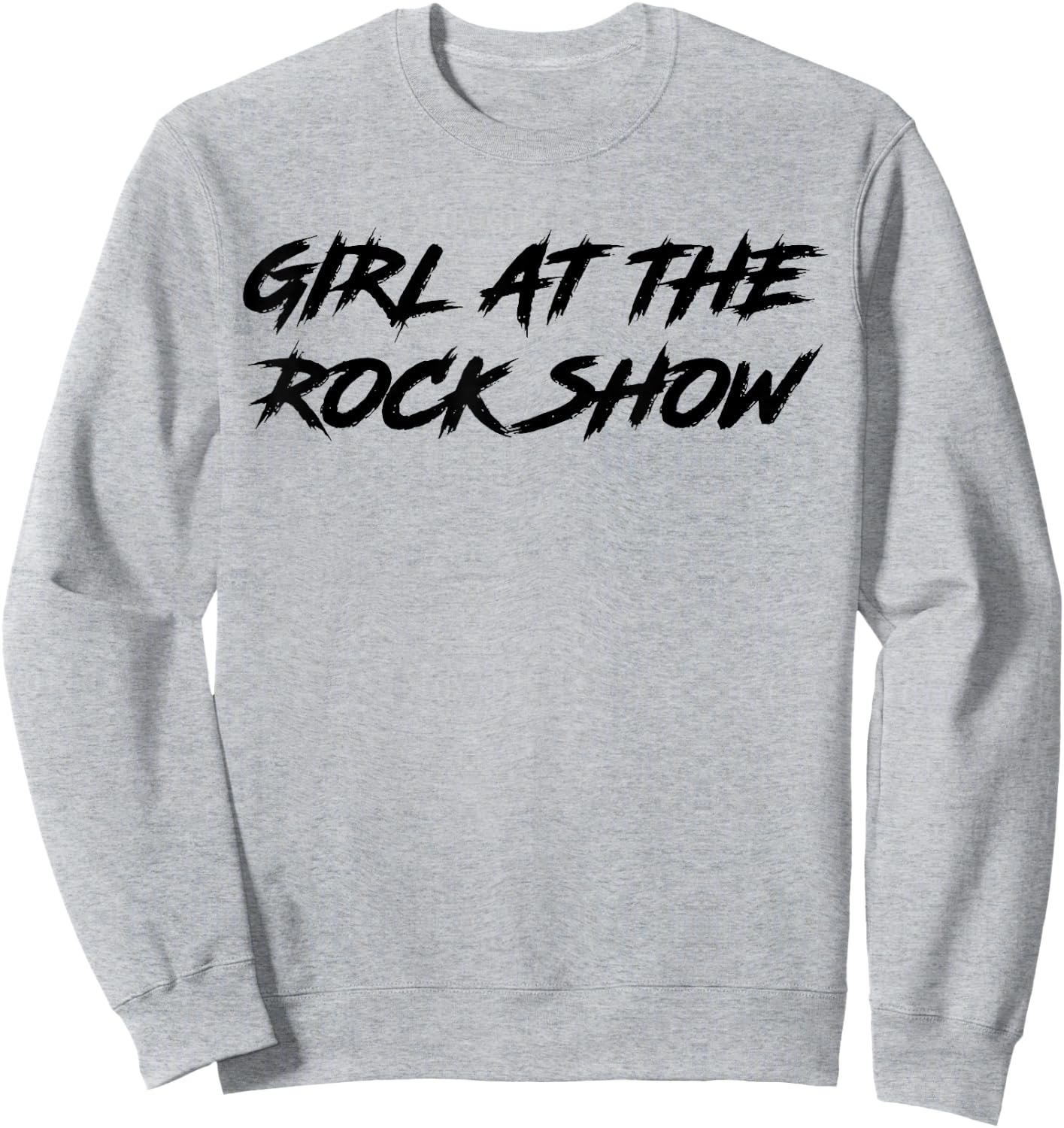 Girl At The Rock Show Sweatshirt - Sweatshirt | Ash