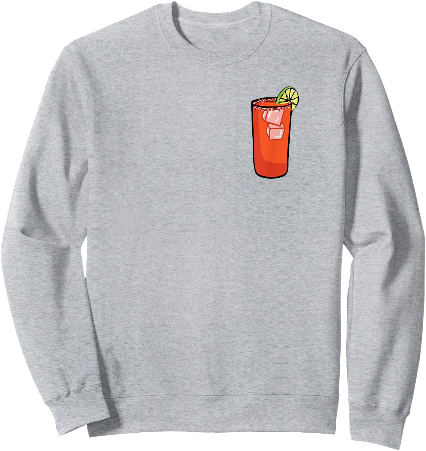 Michelada Beer Cocktail Vacation Sweatshirt - Sweatshirt | Ash