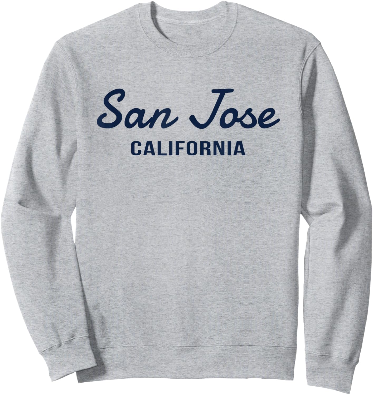 San Jose - California - Throwback Design - Classic Sweatshirt - Sweatshirt | Ash