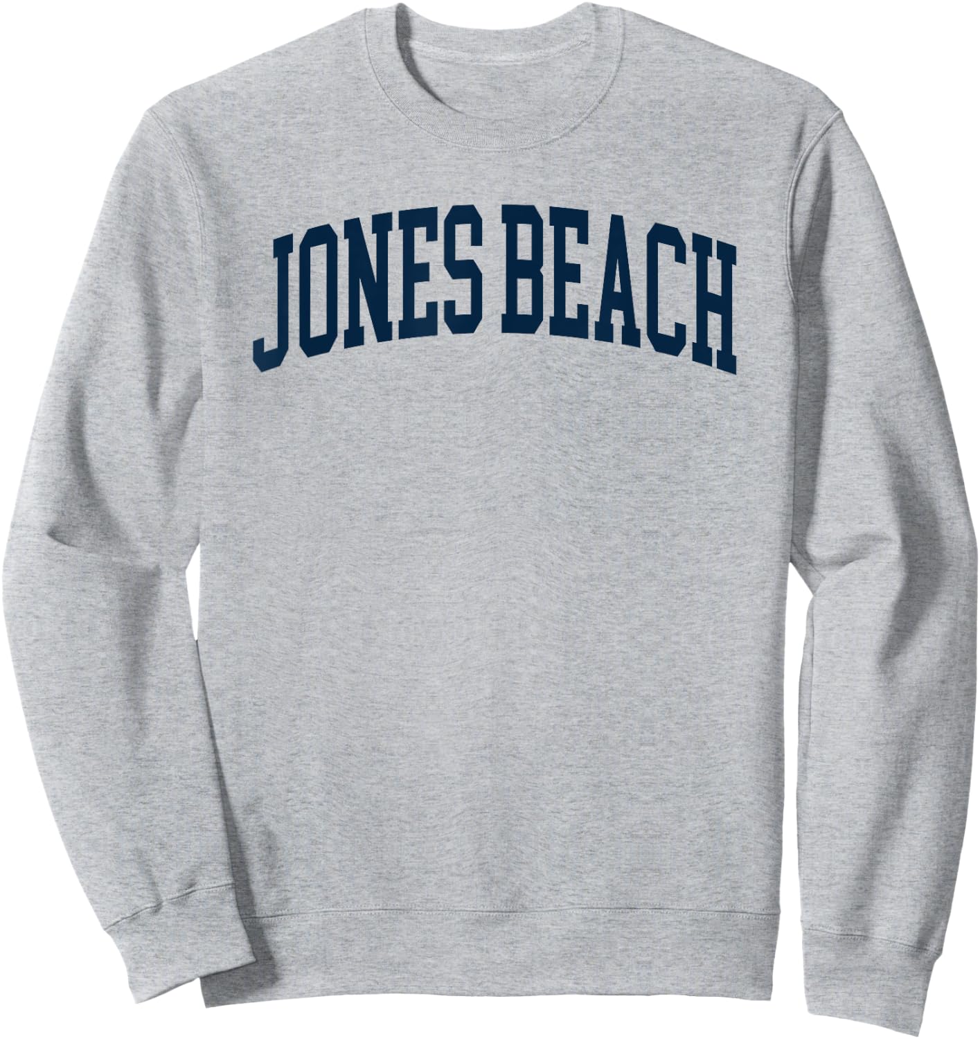 Jones Beach New York Souvenir Retro Preppy Throwback Sweatshirt - Sweatshirt | Ash