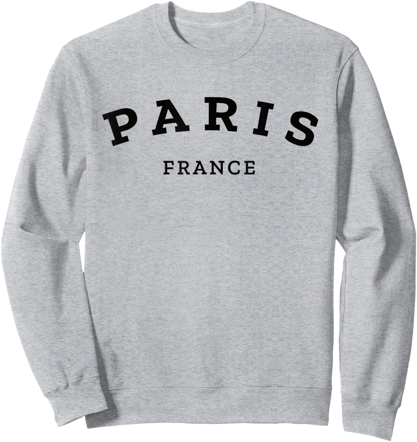 Paris France Cool Men Boy Women Girl Casual French Sweatshirt - Sweatshirt | Ash