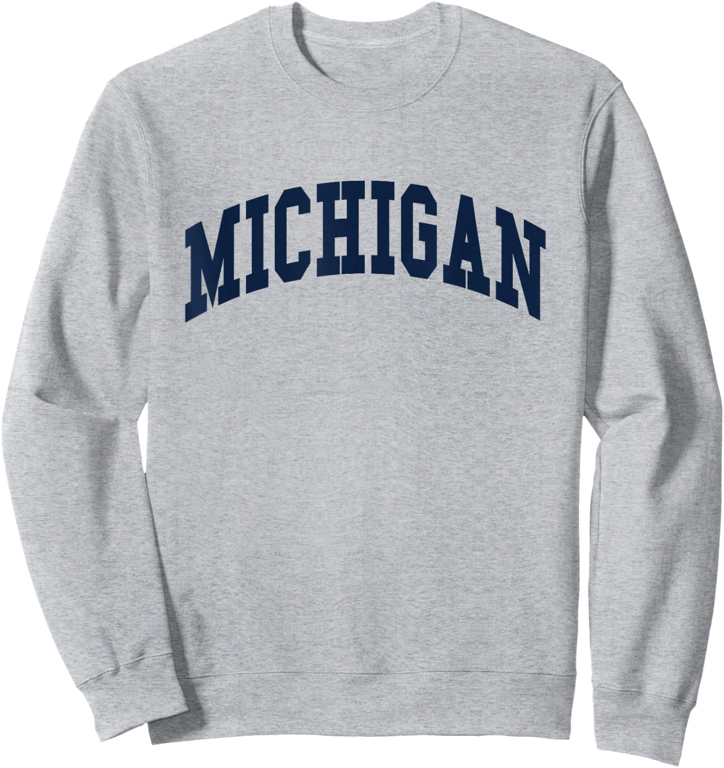 Michigan - Throwback Design - Classic Sweatshirt - Sweatshirt | Ash