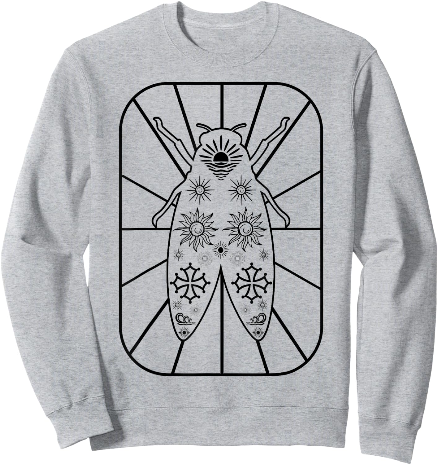 Provence Sweatshirt - Sweatshirt | Ash