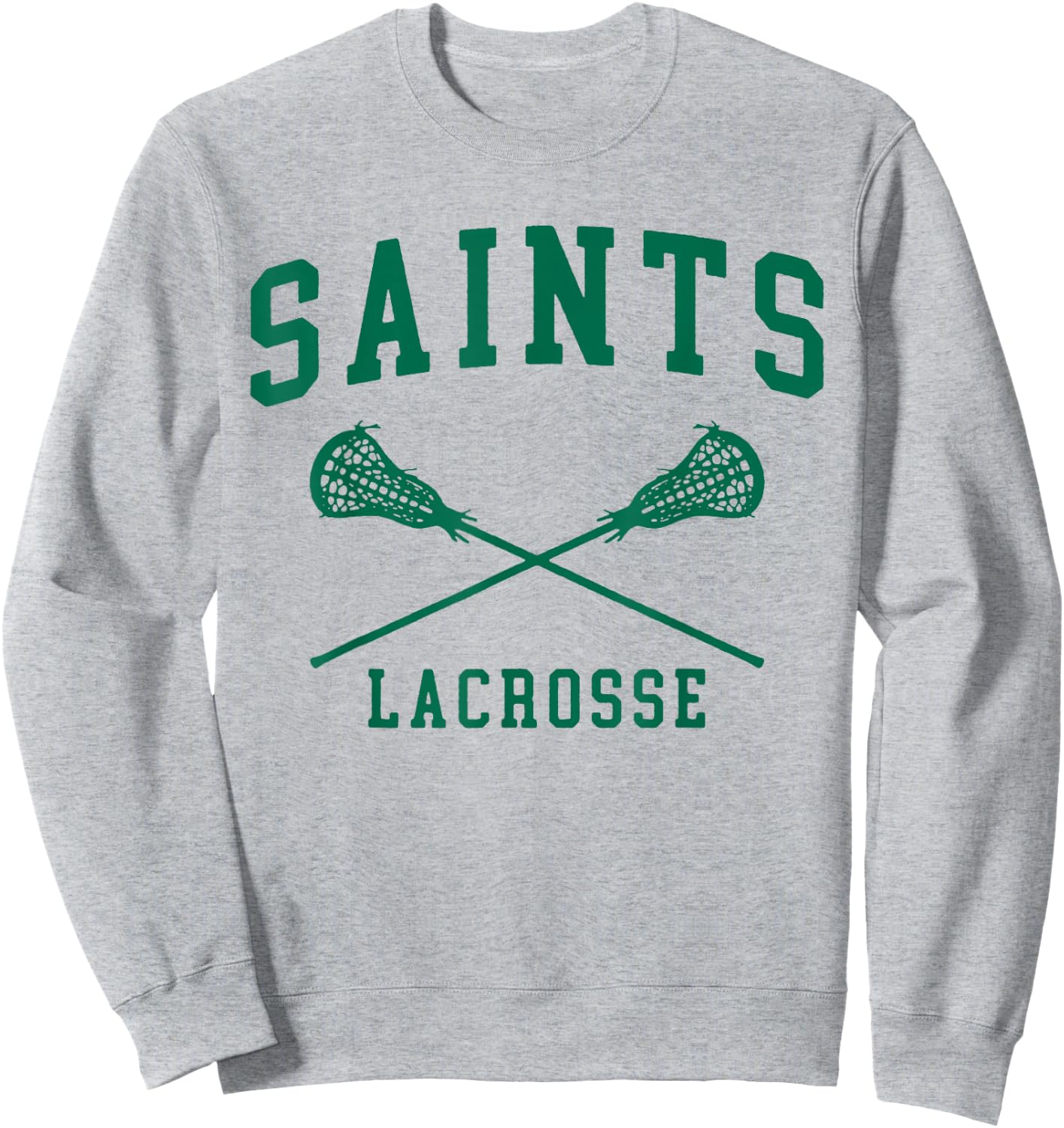 Siena College Saints Lacrosse Sweatshirt - Sweatshirt | Ash