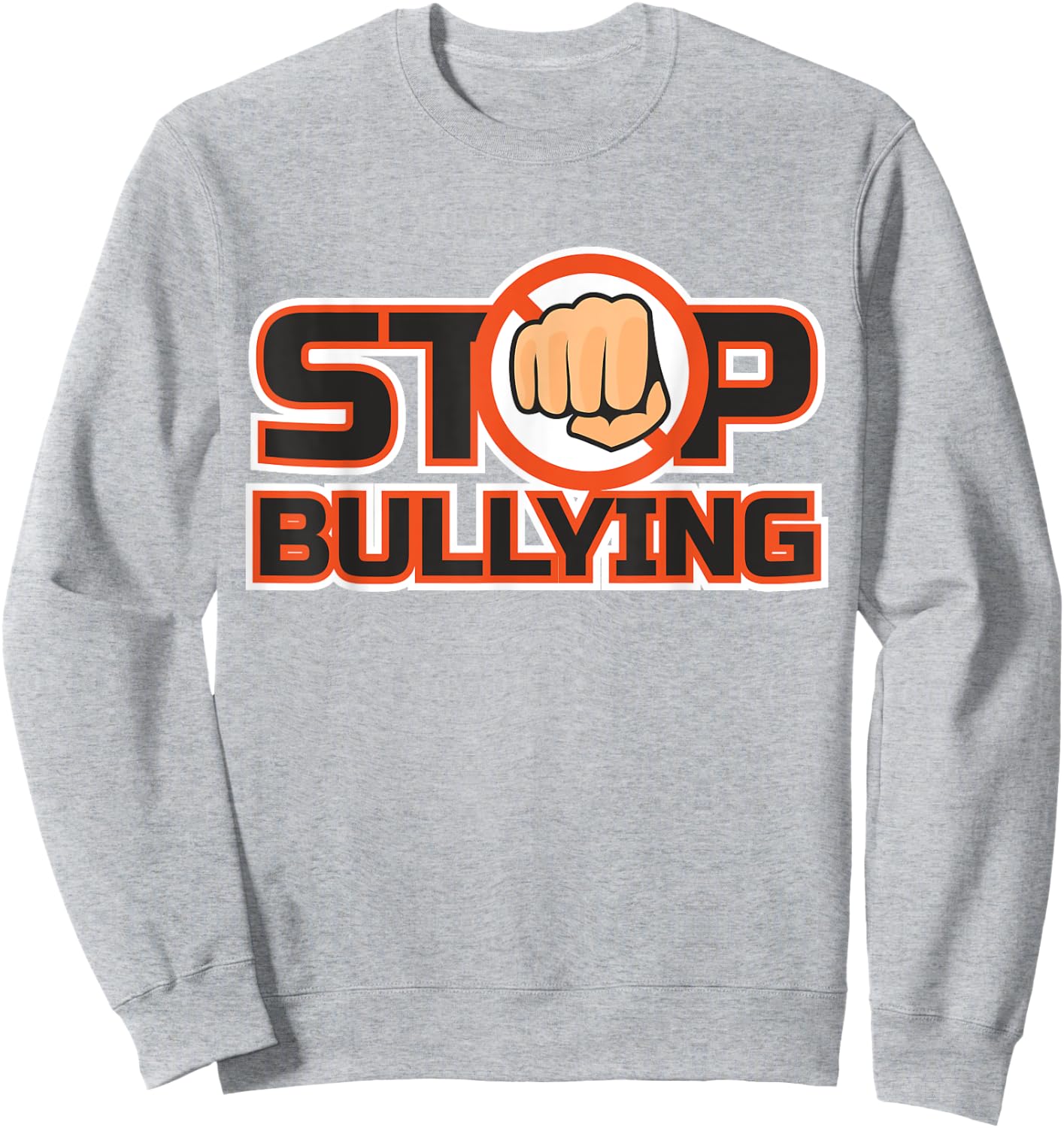 Unity Day Orange Kids Anti Bullying Stop Bullying Spirit Day Sweatshirt - Sweatshirt | Ash