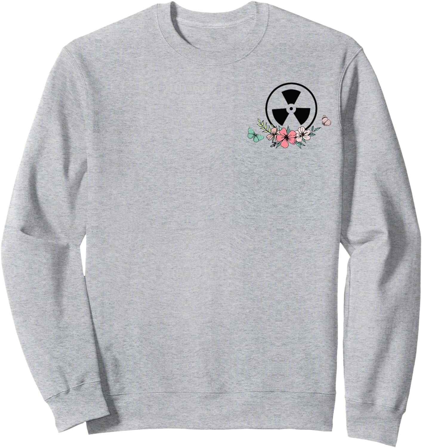 Floral Rad Tech Radiology Graduation Gift X-ray Tech Sweatshirt - Sweatshirt | Ash
