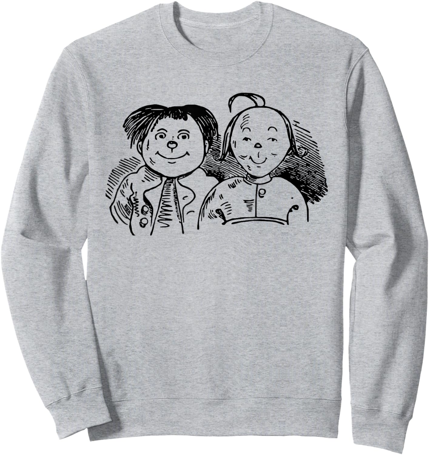 Max and Moritz Wilhelm Busch German children's book classic Sweatshirt - Sweatshirt | Ash
