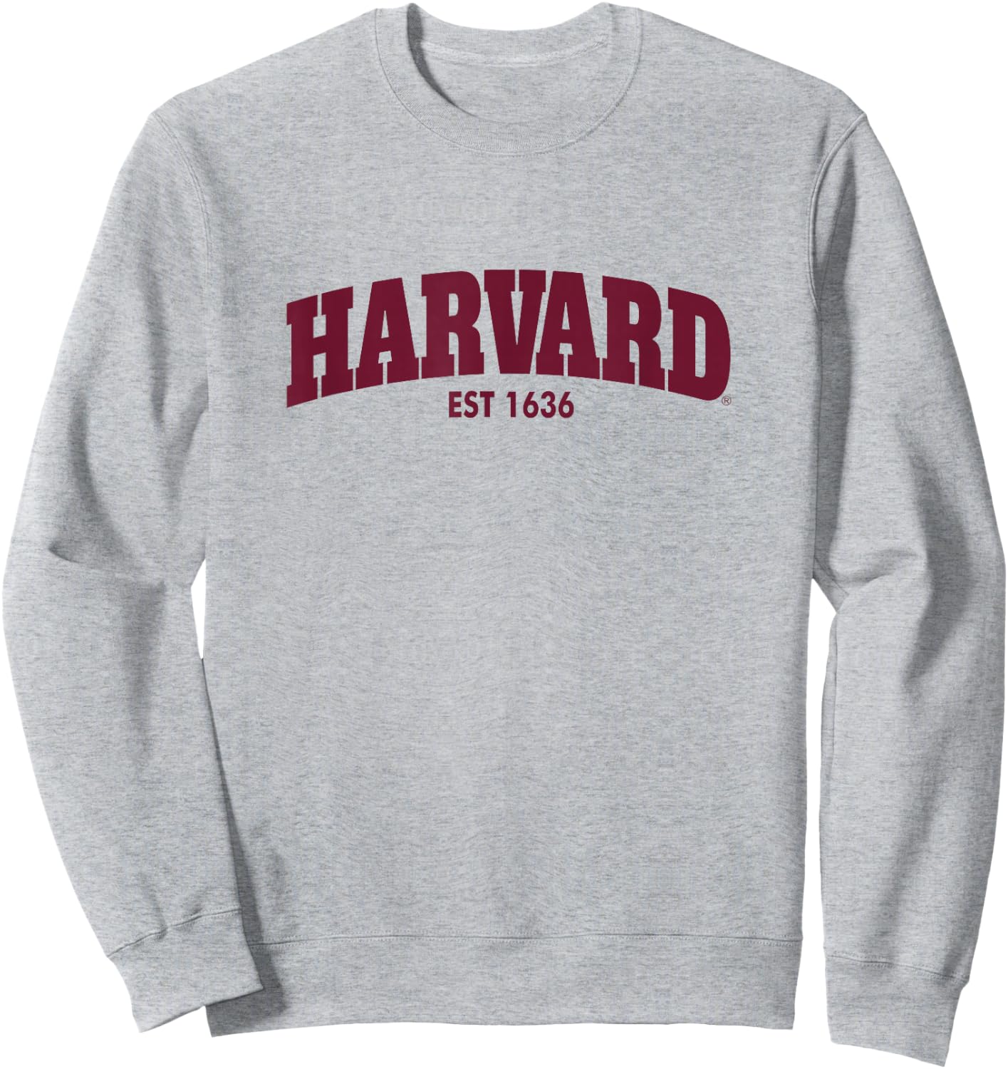 Harvard University Crimson | Official NCAA Merch | NGPHVD001 Sweatshirt - Sweatshirt | Ash