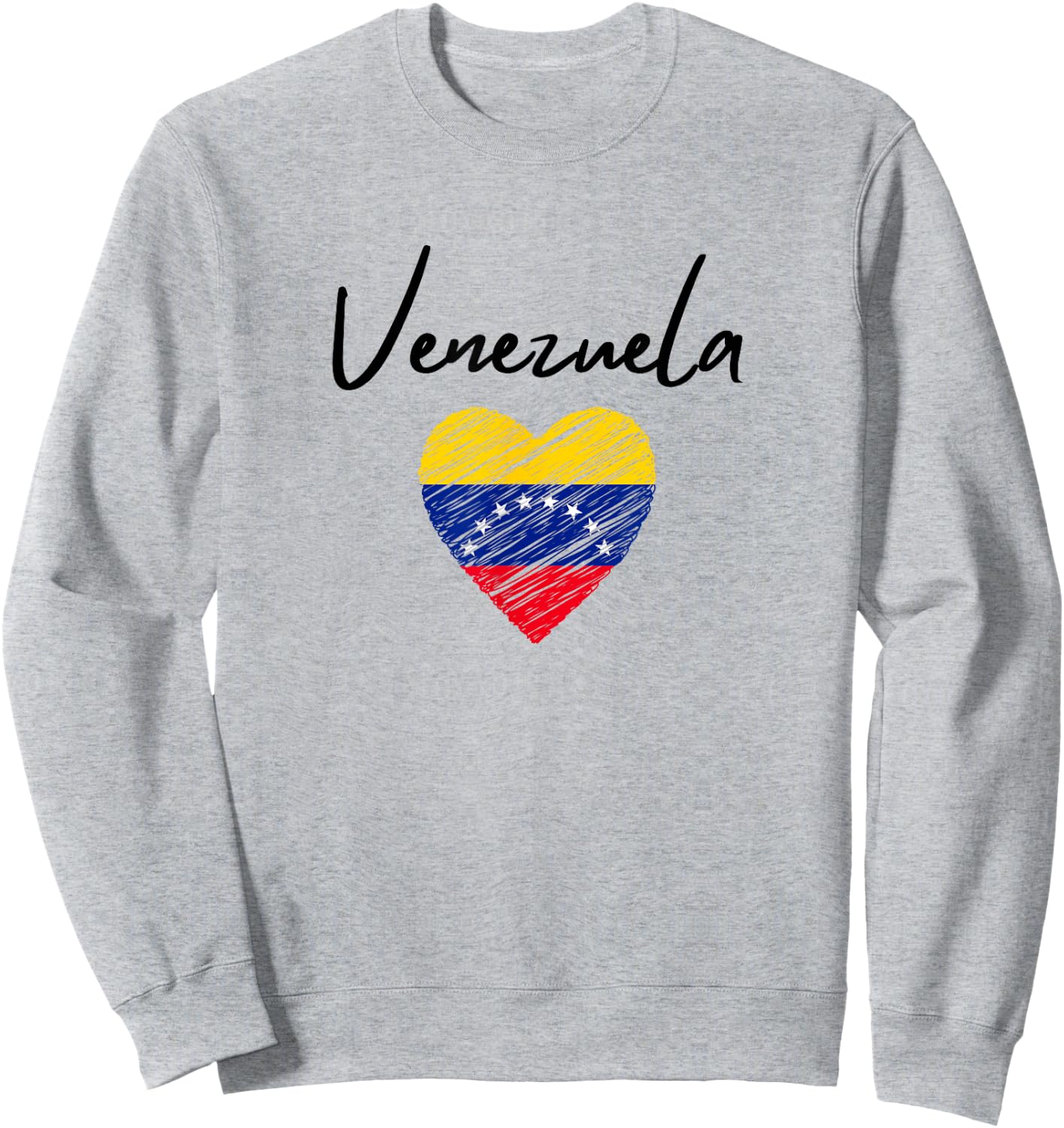 Venezuela Love Souvenir Free Sweatshirt - Sweatshirt | Ash
