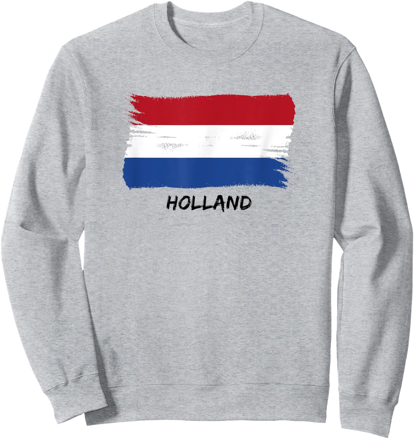 Dutch Orange Fan Flag Holland Sweatshirt - Sweatshirt | Ash
