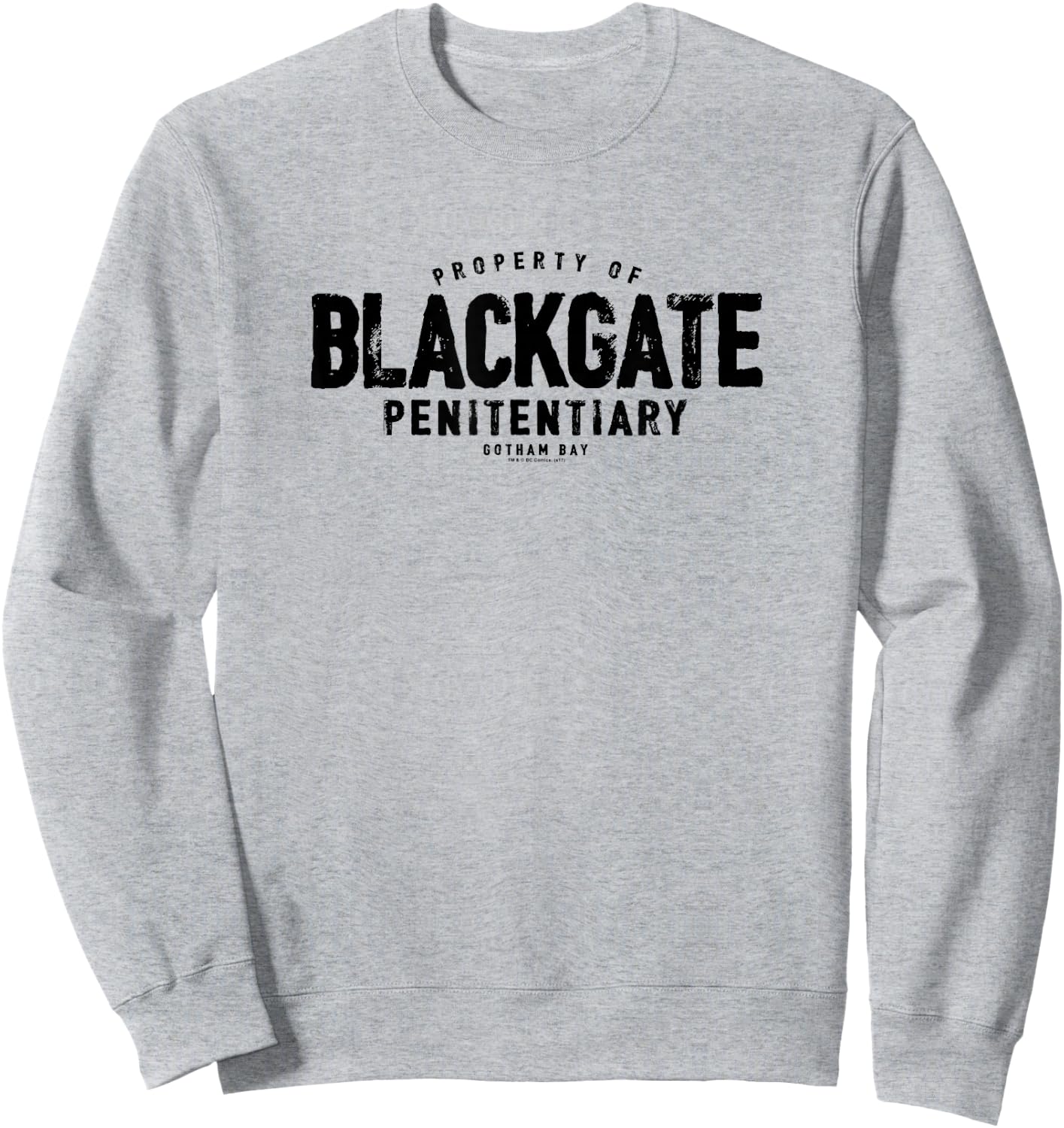 Batman Blackgate Penitentiary Sweatshirt - Sweatshirt | Ash