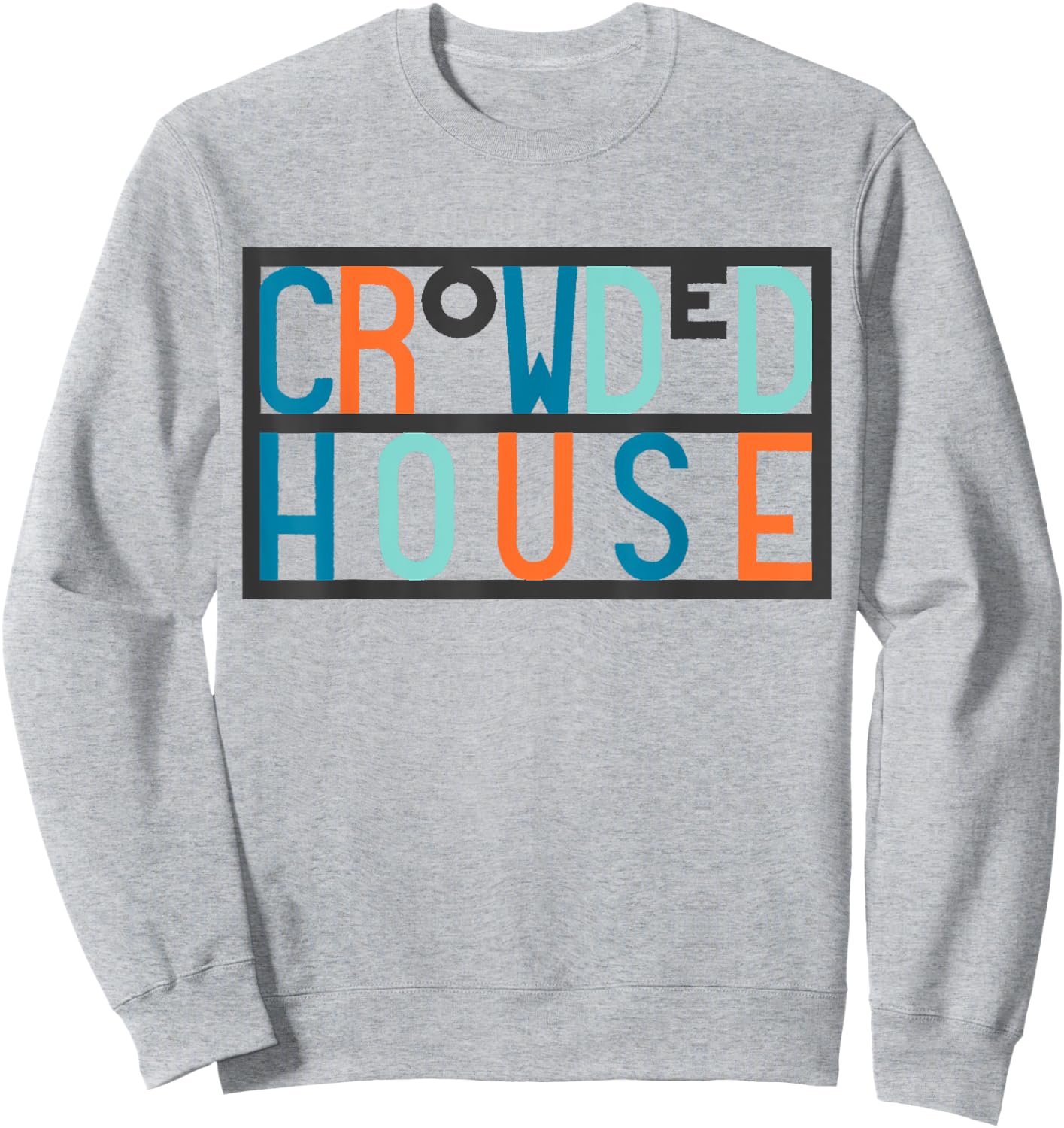 Crowded House – Logo On White Sweatshirt - Sweatshirt | Ash