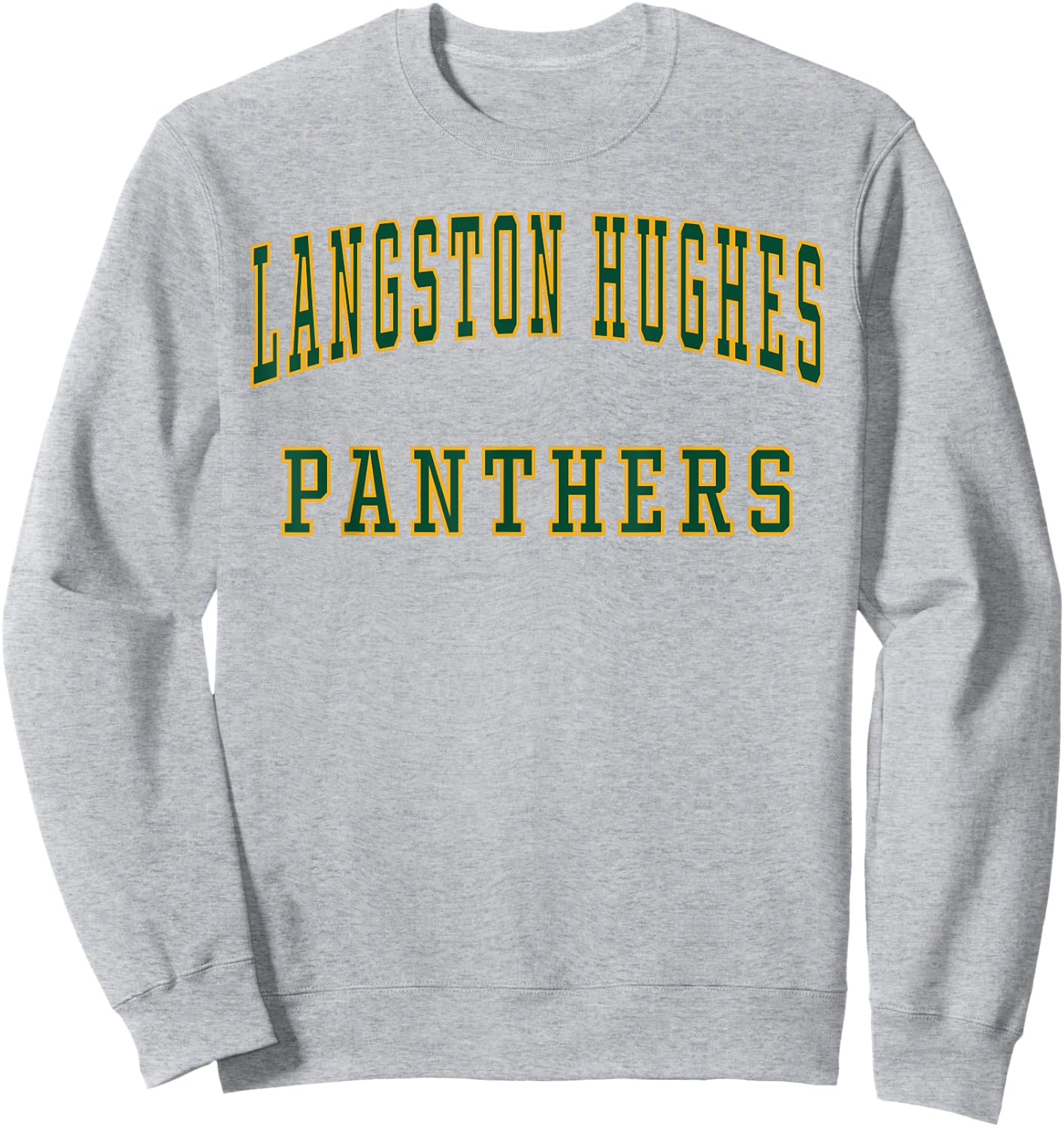 Langston Hughes High School Panthers Sweatshirt - Sweatshirt | Ash